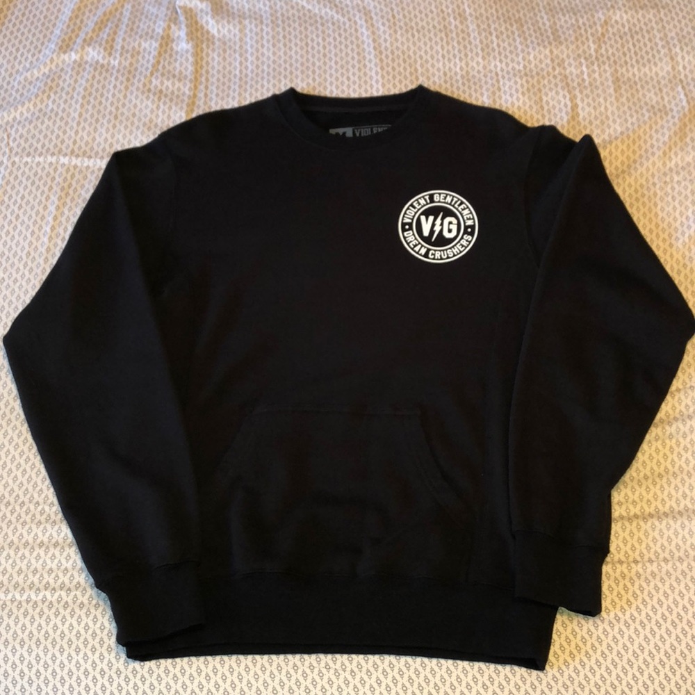 Violent Gentlemen crewneck fleece sweatshirt